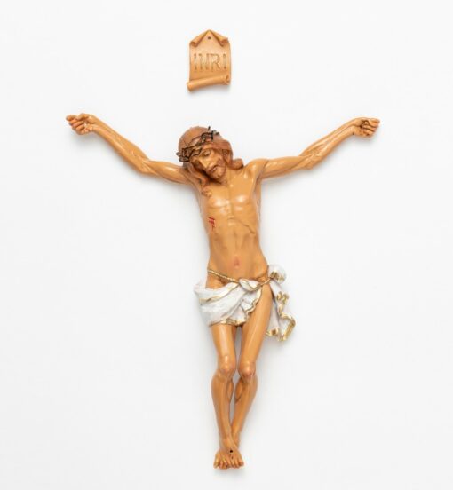 COR1061S 50CM BODY OF CHRIST CARRARA