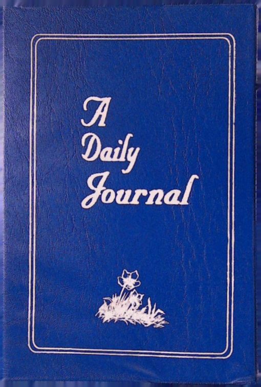 A DAILY JOURNAL