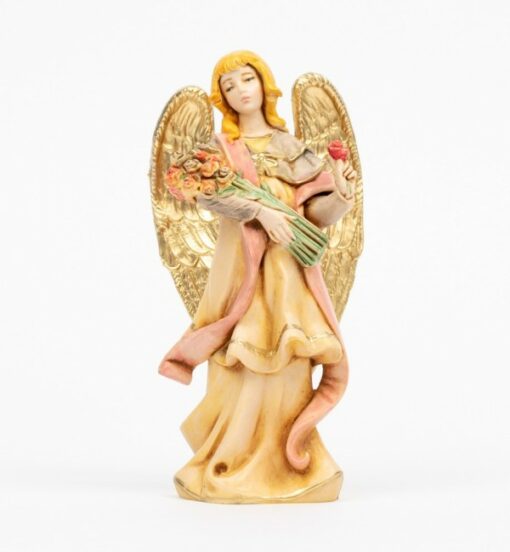 311 - STANDING ANGELS WOODTONE - 14CM