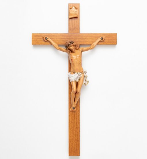 10150 -  WOODEN CRUCIFIX 54X30CM